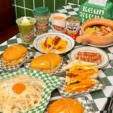 被茶山等到了！！是传说中的“猪扒包”啊