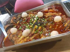 荔枝香辣清江鱼-鱼酷活鱼烤鱼(梅江印象城店)