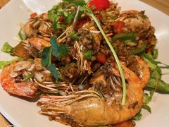 椒盐罗氏虾-大头虾越式风味餐厅(光明广场店)