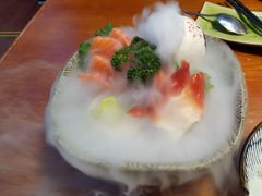三文鱼刺身-鳗鱼家·深夜食堂(军博店)