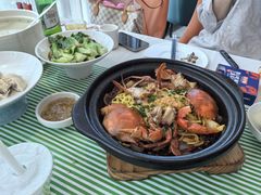 招牌香辣蟹面-不仔客海鲜·烧烤·270度海景餐厅(大东海店)