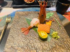 刺身-一板铁板烧·隐秘一线江景花园餐厅(西湖左岸·天元店)