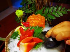 三文鱼刺身-鳗鱼家·深夜食堂(军博店)