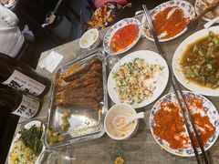 小葱豆腐-玫瑰红烤羊排(北新桥三条店)
