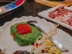 菠菜墨魚滑-成都老码头火锅(旺角店)