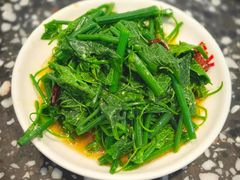 凉拌丝瓜苗-胖妹面庄(香饵胡同店)