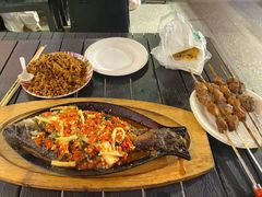 漠北烤鱼-沙州食驿·非遗小吃夜市