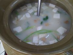 豆腐汤-古榕农庄·桑拿簸箕菜·招牌泥焗鸡(清远长隆店)