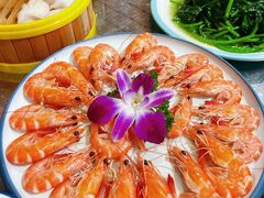 白灼虾-锦里海景海鲜餐厅.三亚老字号(亚龙湾中心广场店)
