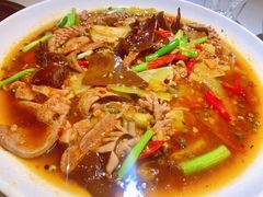 肝腰合炒-院8里·小聚园老川菜(九眼桥店)