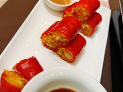 红米脆皮鲜虾肠-湖北三五醇酒店·35年新楚菜