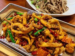 干煸鱿鱼须-渔家风味·鲅鱼水饺·央视展播·海鲜天津菜(开发区店)