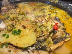 -探鱼·鲜青椒爽麻烤鱼(银泰城店)