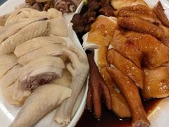 海宝靓一鸡拼大师豉油皇鸡-海宝酒家(中山四路店)