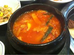 泡菜汤-青松馆韩国料理(香港中路佳世客店)