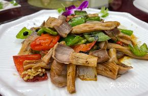 Stir-fried Goose Tripe with Black Bean and Pepper