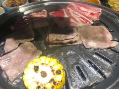 -明洞阿姨·韩式酱蟹烤肉·创意料理(三元桥店)