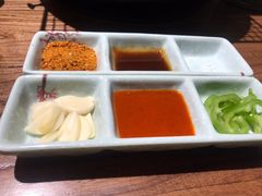 -明洞阿姨·韩式酱蟹烤肉·创意料理(三元桥店)