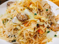 海鲜炒粉干-丁记盐蘸牛肉·新杭菜(河东路店)