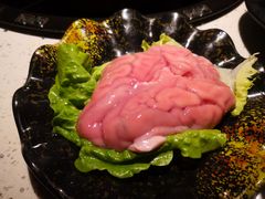 猪脑花-京韵胡同·酱香羊蝎子火锅涮肉(长寿路店)