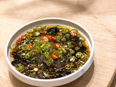 捞汁石耳海蜇头-粗茶淡饭·隐庐私厨(东亭店)