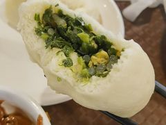 韭菜鸡蛋包子-京门老爆三·铜锅涮肉 爆肚(望京店)