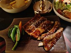 蜜汁烟熏伊比利亚黑猪肋排-Nord Grill&Bar Highland诺德西餐(深圳欢乐海岸店)