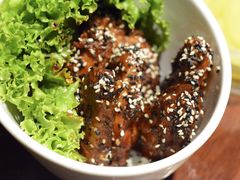 黑白芝麻鸡翅-Lets burger非常汉堡·环球风味(蓝色港湾店)