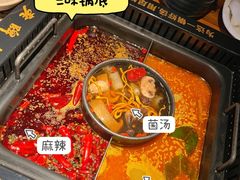 -老牌坊云南鱼豆花火锅(哈西万达店)