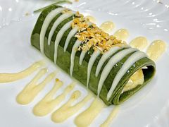一碌榴莲绿茶肠粉-夏羽记甜品(小榄大信店)