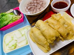 香香脆脆炸鱼肚-章记正宗南岗鱼蛋火锅