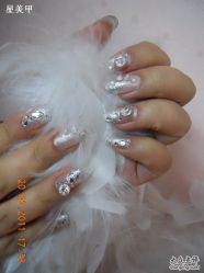 水晶芭芘-星美甲