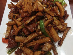 杏鲍鱼菇炒牛肉-临潼印象·特色陕菜