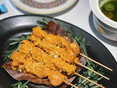 沙爹鸡肉串-狮拾久·现代新加坡料理(壹方城店)