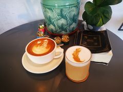 漂亮的咖啡拉花-LAB COFFEE来杯咖啡(浦仓路店)