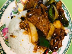 豉椒牛肉饭-胜利茶餐室