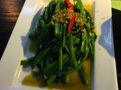 秘制虾酱炒空心菜-帕蓝·暹罗料理(曲阳店)