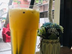 芒果百香绿茶-Poke lemon海鲜波奇饭·柠檬茶(金碧开放小区店)