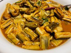 辣烧活鳗林-开海·红岛海鲜虾水饺(石老人店)