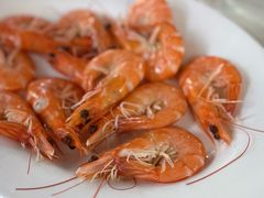 白灼鲜海虾〖鲜甜可口〗-车路士海鲜餐厅·本地人常驻·鲜捞现做(汕头南澳店)