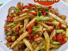 酸萝卜炒牛肚丝-笨罗卜浏阳菜馆(罗湖文和友店)