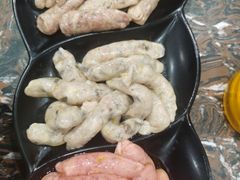 肠拼盘-啊美丽炭火烤肉(滑翔一店)