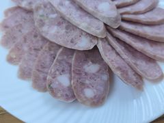 自制蒜肠-溢心园香河肉饼总店