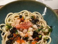 炙烤明太鱼籽虾仁拌面-里面·Noodlology(机电院店)
