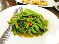 炒空心菜-大螃蟹海鲜餐厅
