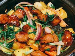 黑椒菠萝啫猪颈肉-旺爷砂锅·茶作(国贸城店)