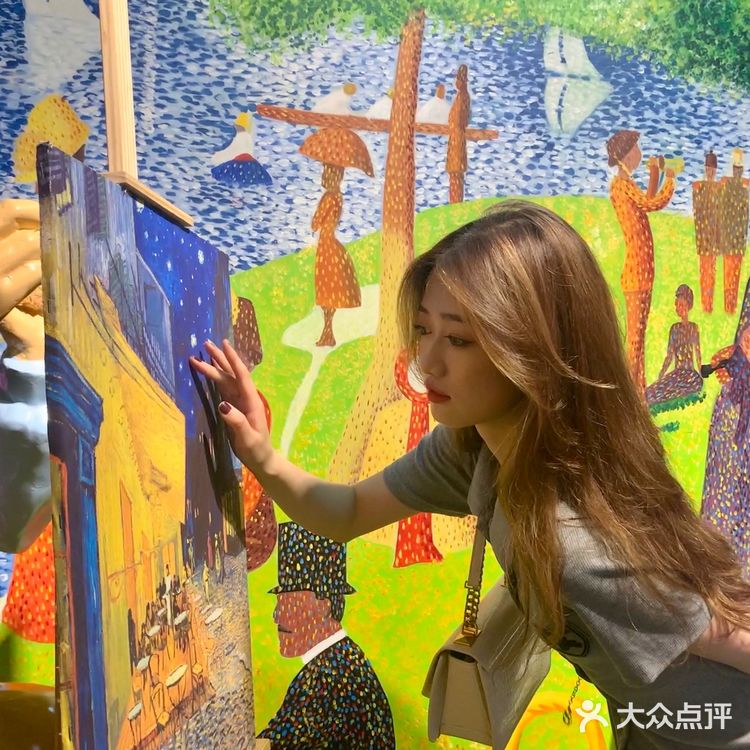 长沙探店🌟绝美出片梵高星空艺术馆梦幻在线