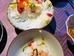 羽山什锦碎鱼生饭定食-羽山料理
