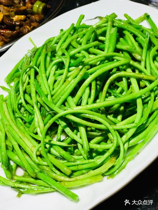 夏氏砂锅(万松园店)清炒泥蒿图片 - 第2张