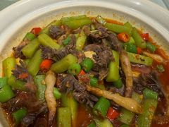 五花肉烧郡肝-马旺子酒楼